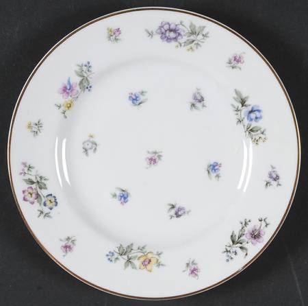 Fleurettes Bread & Butter Plate