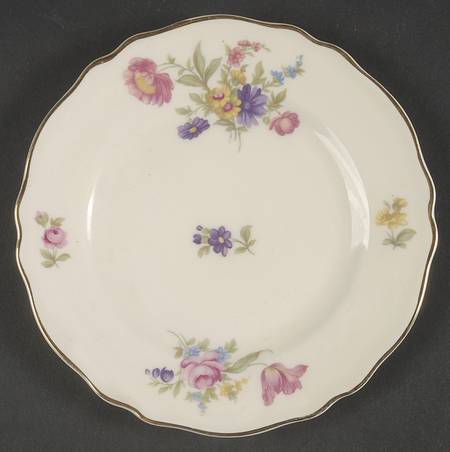 Floria (Cream Background) Bread & Butter Plate