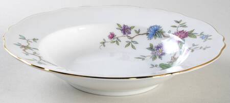 Flower Song Rim Soup Bowl