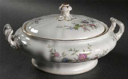 Flower Song Round Covered Vegetable