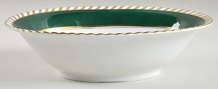 Forest 10" Oval Vegetable Bowl
