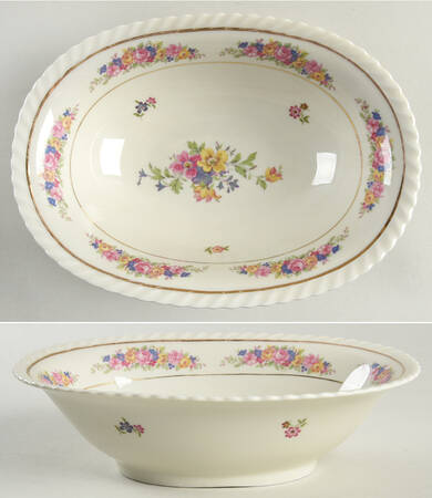 FR1 9" Oval Vegetable Bowl