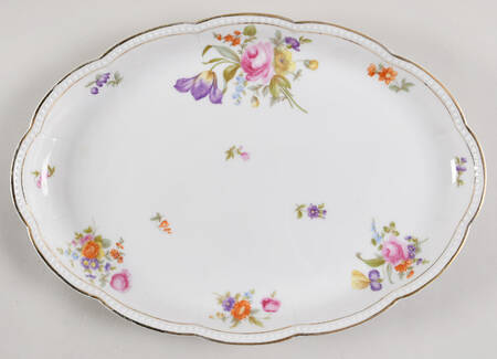 FR18 13" Oval Serving Platter by Franconia-Krautheim & Adelburg