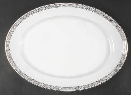 7187 14" Oval Serving Platter