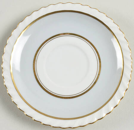 French Gray Saucer for Demitasse Cup