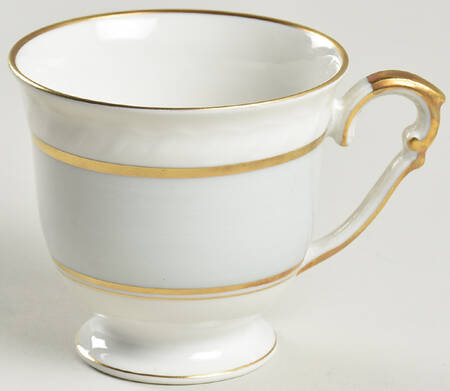 French Gray Footed Demitasse Cup