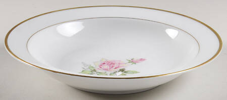 Franconia Rose Rim Soup Bowl