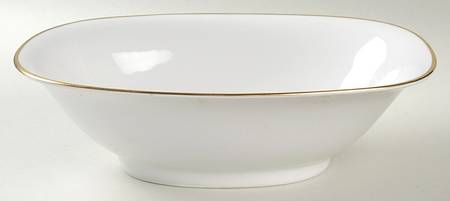 Franconia Rose 9" Oval Vegetable Bowl
