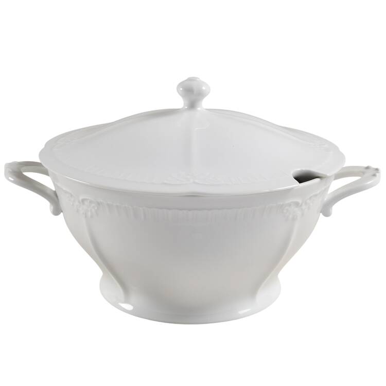 Franconia White Tureen & Lid by Franconia-Krautheim & Adelburg