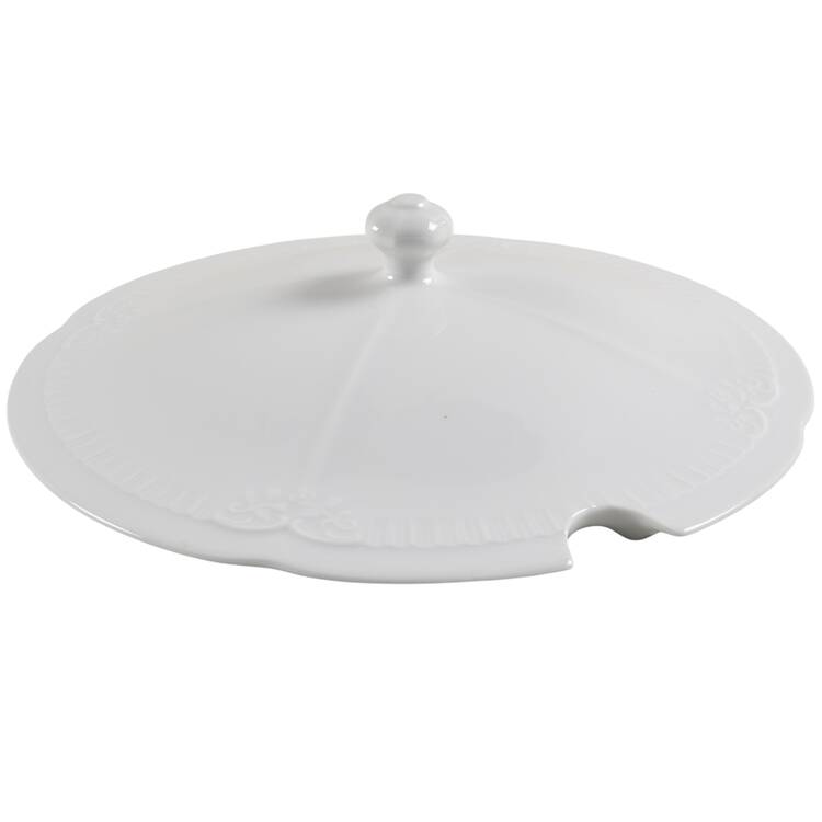 Franconia White Lid for Tureen