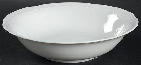 Franconia White 8" Round Vegetable Bowl