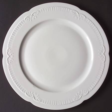 Franconia White 13" Chop Plate (Round Platter)