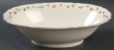 Glendale 10" Oval Vegetable Bowl