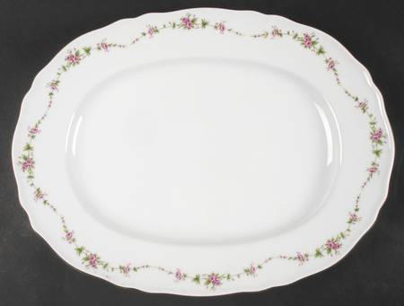 Gloria 15" Oval Serving Platter