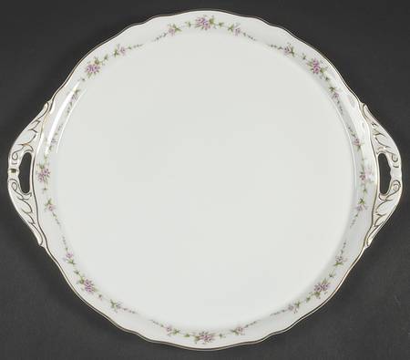Gloria Handled Cake Plate