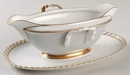 Graymont Gravy Boat with Attached Underplate