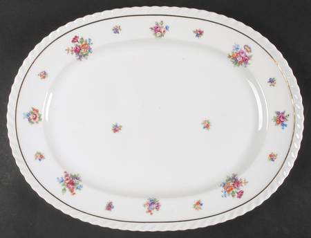 Gretchen 15" Oval Serving Platter