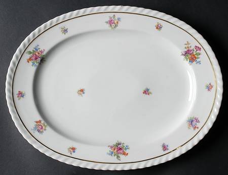 Gretchen 13" Oval Serving Platter