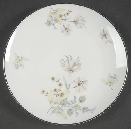 Hermosa (Platinum Trim) Bread & Butter Plate