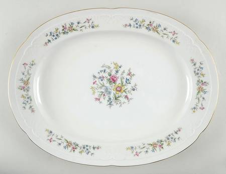 Isabelle 15" Oval Serving Platter