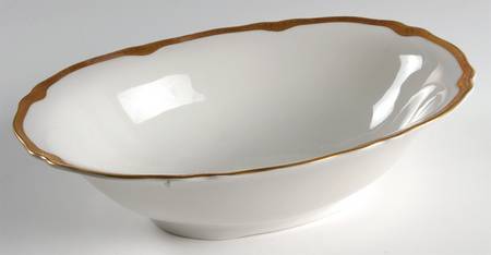 Jewel 9" Oval Vegetable Bowl