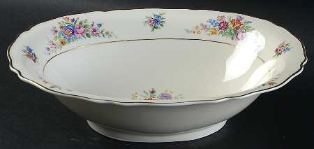 Lakme 9" Oval Vegetable Bowl
