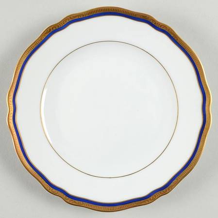 La Marquise (Blue Cobalt Band) Bread & Butter Plate