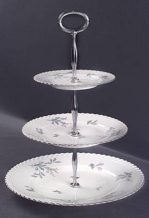 Laurel Oak 13 7/8"-14 1/4" 3-Tiered Serving Tray(DP,SP,BB) HC