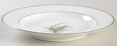 Lily Rim Soup Bowl
