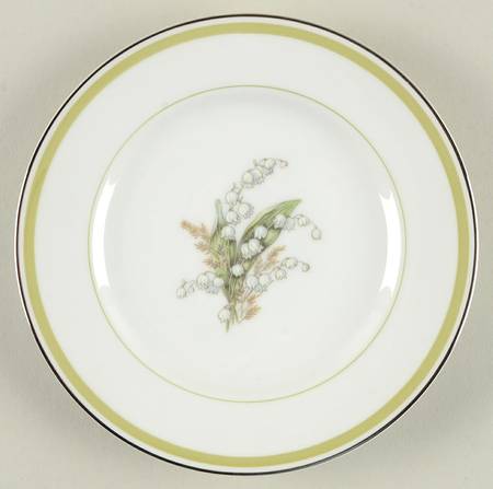 Lily of The Valley Bread & Butter Plate