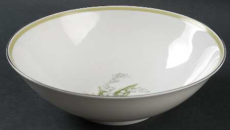 Lily of The Valley 8" Round Vegetable Bowl