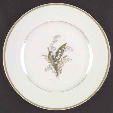 Lily of The Valley Dinner Plate