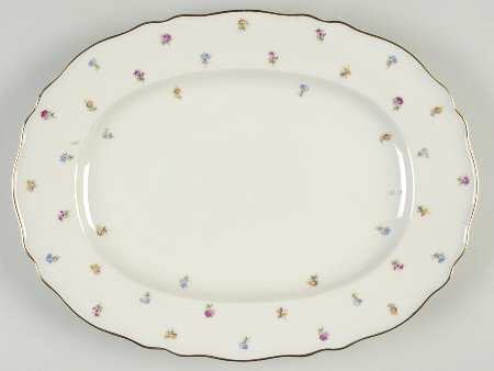 Louise 13" Oval Serving Platter