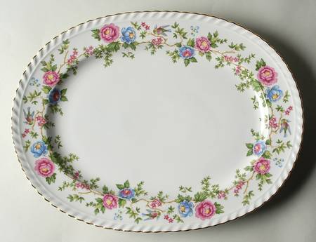 Mandarin 15" Oval Serving Platter