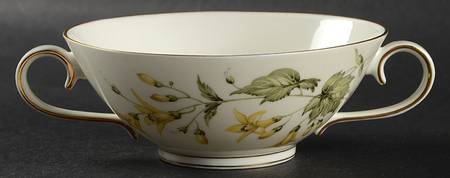 Maybelle Flat Cream Soup Bowl