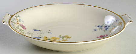 Meadow Flowers 10" Round Vegetable Bowl