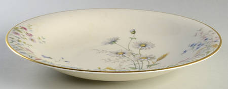 Meadow Flowers 12" Deep Round Platter