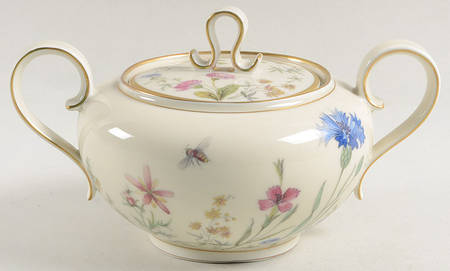 Meadow Flowers Sugar Bowl & Lid