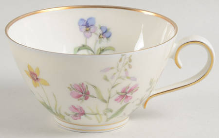 Meadow Flowers Footed Demitasse Cup