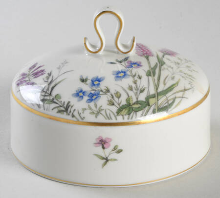 Meadow Flowers Lid for Round Butter