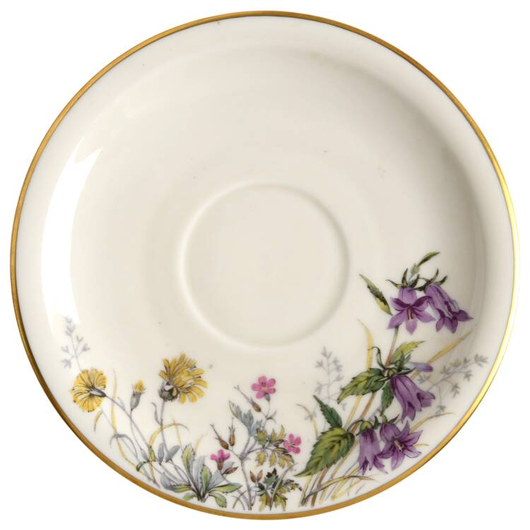 Meadow Flowers Saucer for Footed Cream Soup Bowl