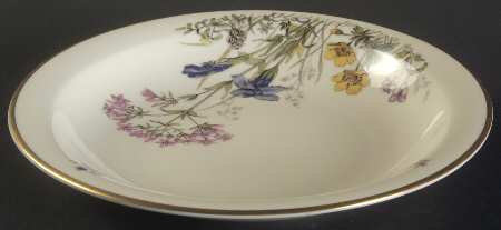 Meadow Flowers Rim Soup Bowl