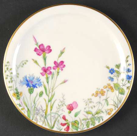 Meadow Flowers Dessert/Pie Plate