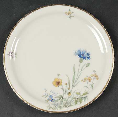 Meadow Flowers Salad Plate