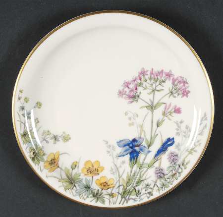 Meadow Flowers Dessert/Pie Plate