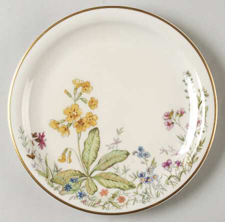 Meadow Flowers Salad Plate