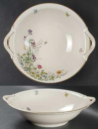 Meadow Flowers 10" Round Vegetable Bowl