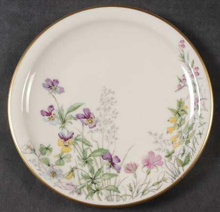 Meadow Flowers Dessert/Pie Plate