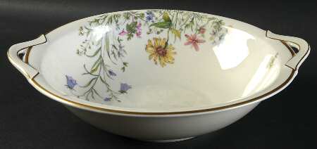 Meadow Flowers 10" Round Vegetable Bowl
