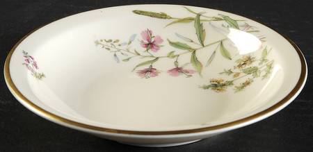 Meadow Flowers Rim Fruit/Dessert (Sauce) Bowl